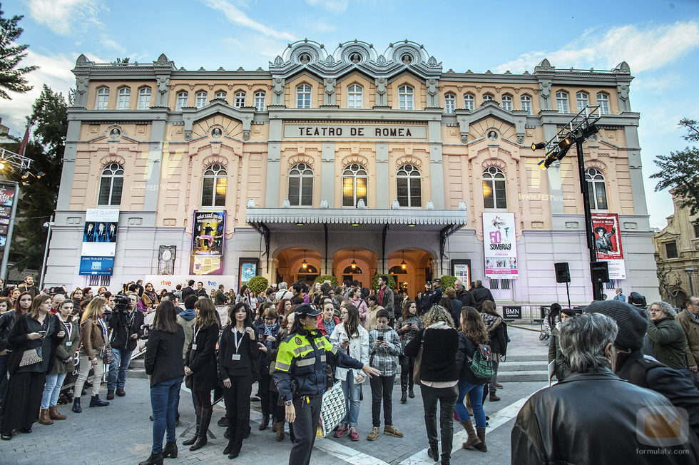 Los fans en la presentación de 'Seis hermanas'