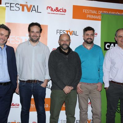 Joseba Fiestras, Jorge Ortíz, Javier Cansado, Álex Mendibil y Miguel Salvat