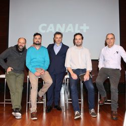 Javier Cansado, Álex Mendivil, Joseba Fiestras, Jorge Ortíz y Miguel Salvat