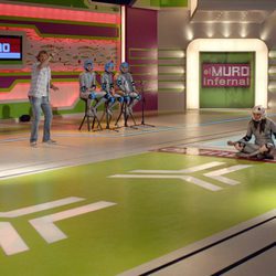 Plató de 'El muro infernal'