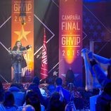 Aguasantas con sus fans en 'GH VIP 3'