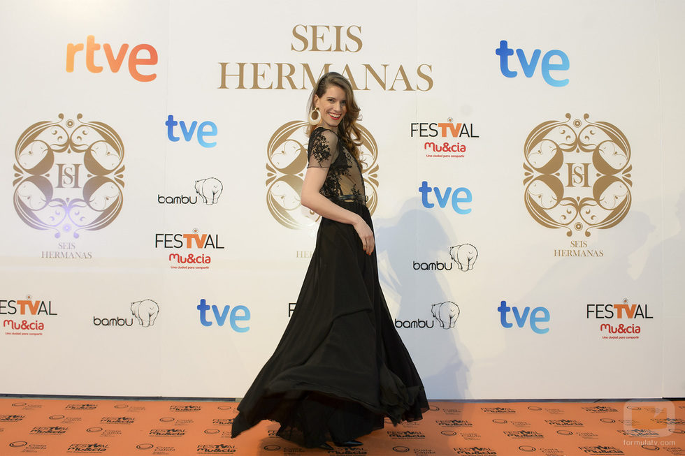 Mariona Tena en el photocall de 'Seis hermanas'