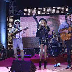 Paulina Rubio canta en la final de 'GH VIP 3'