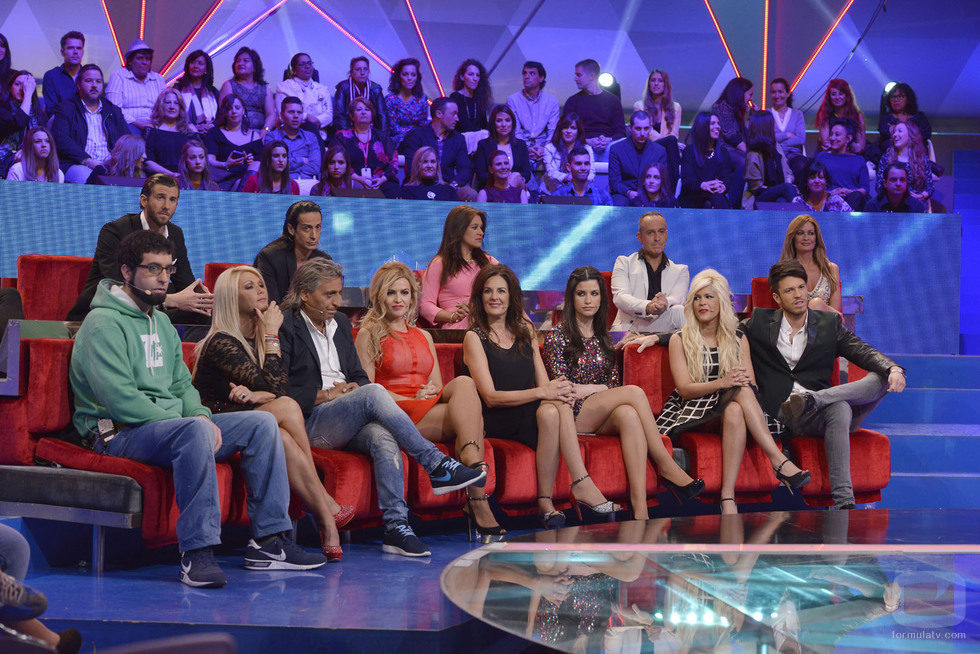 Los concursantes en el plató en la final de 'GH VIP 3'