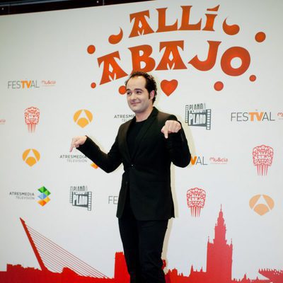 Alfonso Sánchez en la presentación de 'Allí abajo'