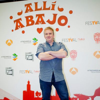 Óscar Terol en la presentación de 'Allí abajo'