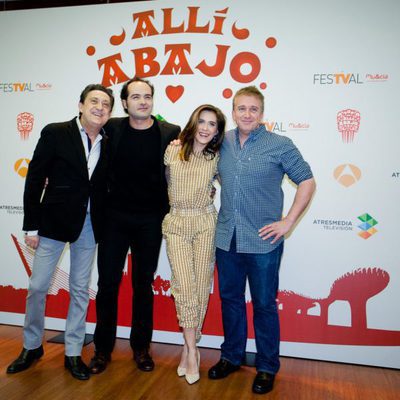 Mariano Peña, Alfonso Sánchez, María León y Óscar Terol