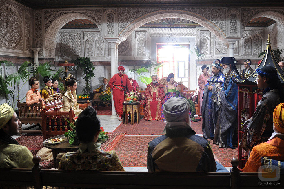 Un escenario palaciego en 'Las mil y una noches'