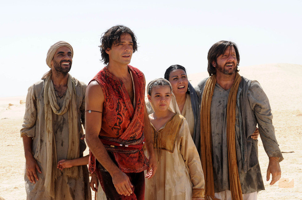 Una escena en el desierto en 'Las mil y una noches'
