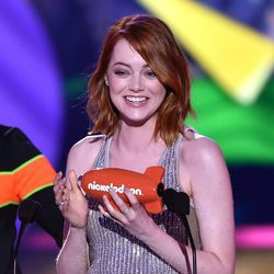 Emma Stone en los Nickelodeon's 28th Annual Kids' Choice Awards