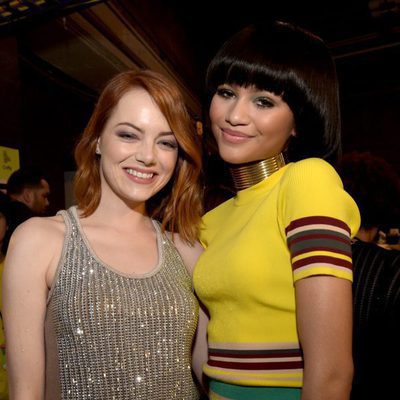 Emma Stone y Zendaya en los Nickelodeon's 28th Annual Kids' Choice Awards
