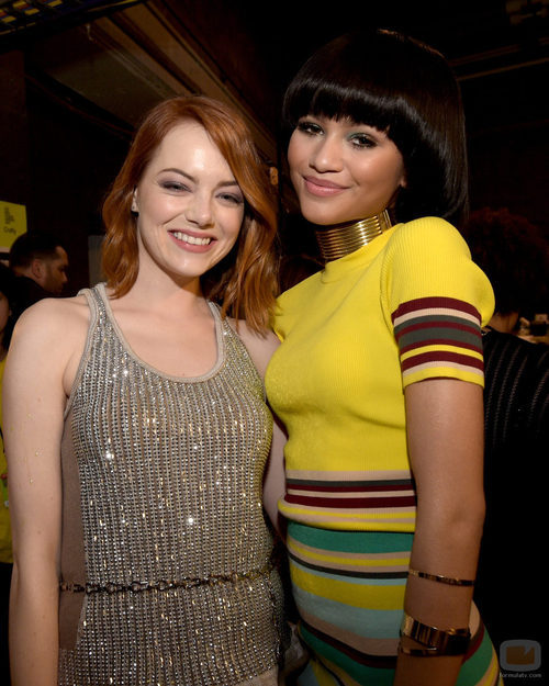 Emma Stone y Zendaya en los Nickelodeon's 28th Annual Kids' Choice Awards
