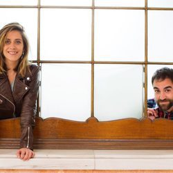 María León y Jon Plazaola, los protagonistas de 'Allí Abajo'