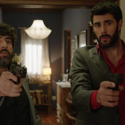 Fermín y Manolo en el primer episodio de 'Aquí Paz y después Gloria'