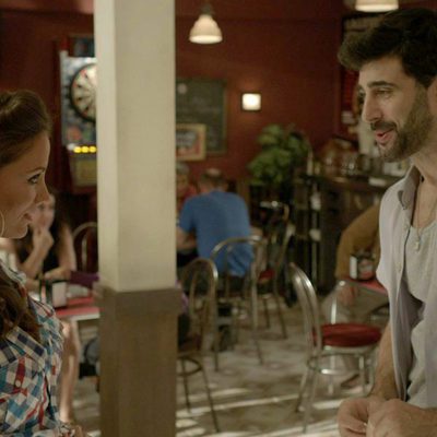 Melany y Fermín en el tercer episodio de 'Aquí Paz y después Gloria'