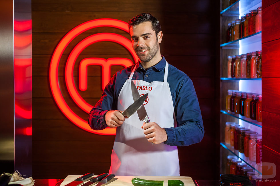 Pablo, concursante de la tercera temporada de 'Masterchef'