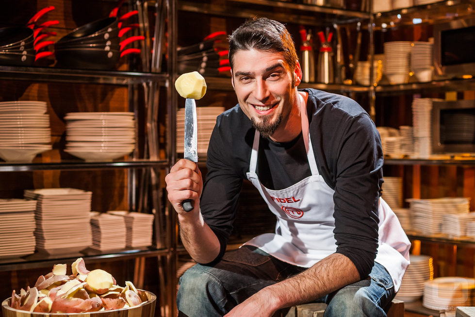 Fidel, concursante de la tercera temporada de 'Masterchef'