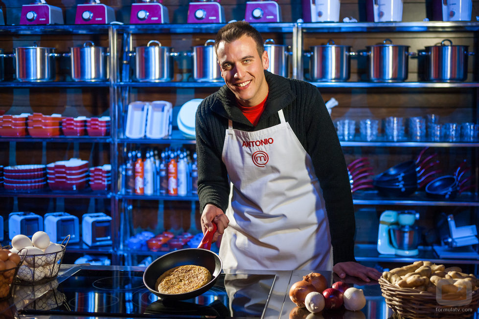 Antonio, concursante de la tercera temporada de 'Masterchef'