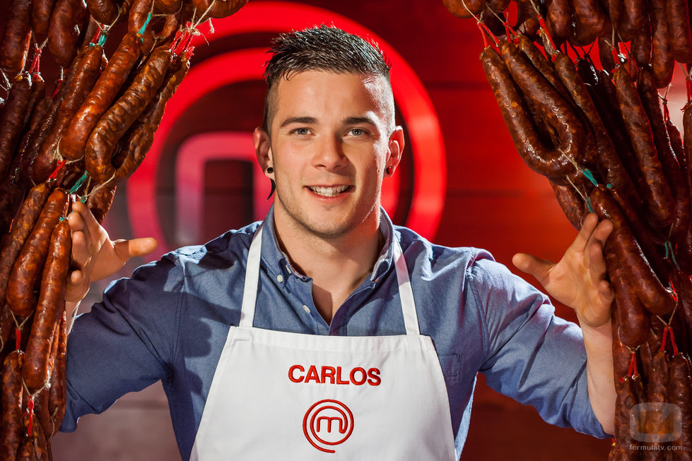 Carlos, concursante de la tercera temporada de 'Masterchef'