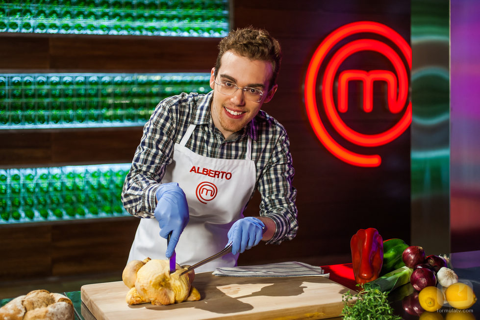 Alberto, concursante de la tercera temporada de 'Masterchef'