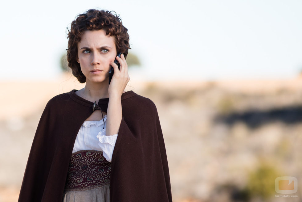 Amelia (Aura Garrido) en sexto episodio de 'El ministerio del tiempo'