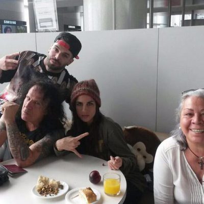 Rasel, Fortu, Suhaila Jad y Carmen Gahona