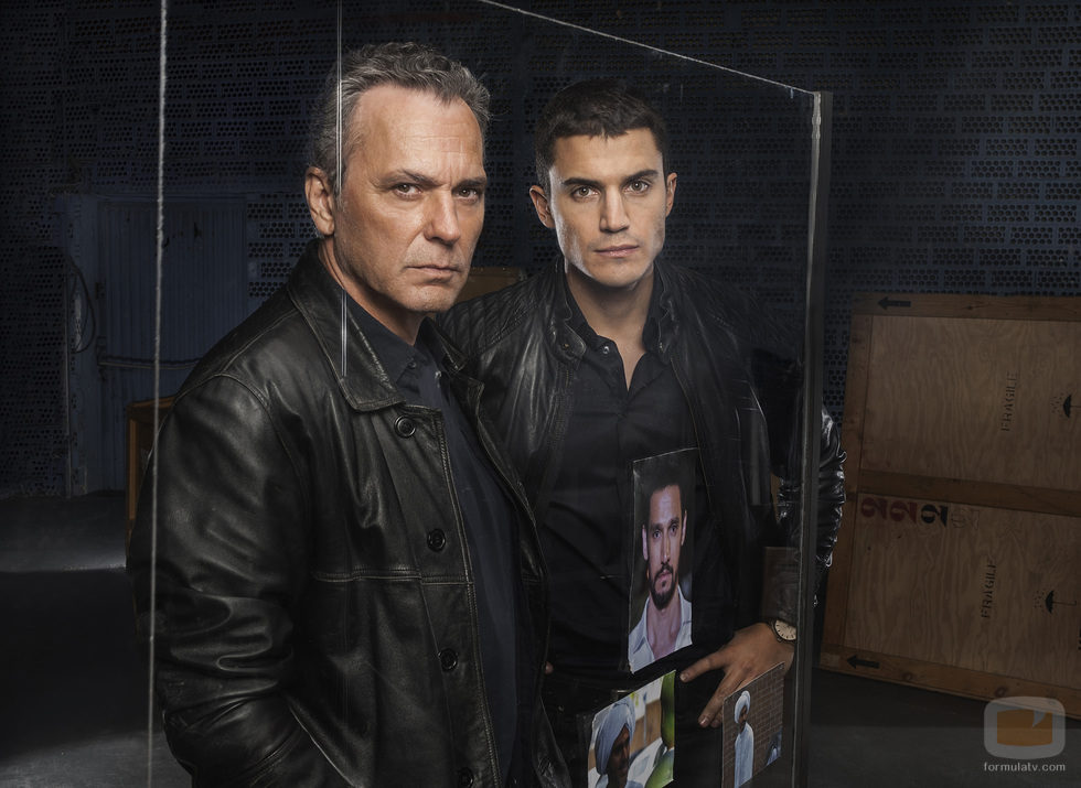 Jose Coronado y Alex González en la segunda temporada de 'El Príncipe'