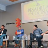 Alberto Chicote preparado para la rueda de prensa de la cuarta entrega de 'Pesadilla en la cocina'