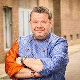 Alberto Chicote sonriente en la rueda de prensa de la cuarta temporada de 'Pesadilla en la cocina'