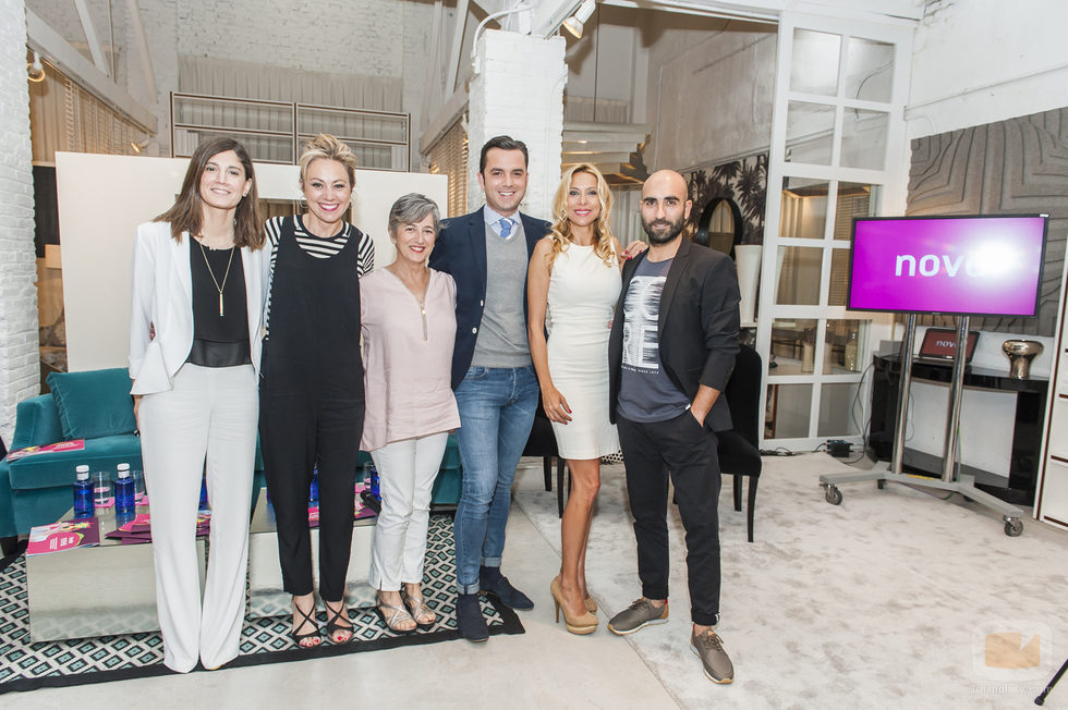 Presentadores de los nuevos espacios de Nova