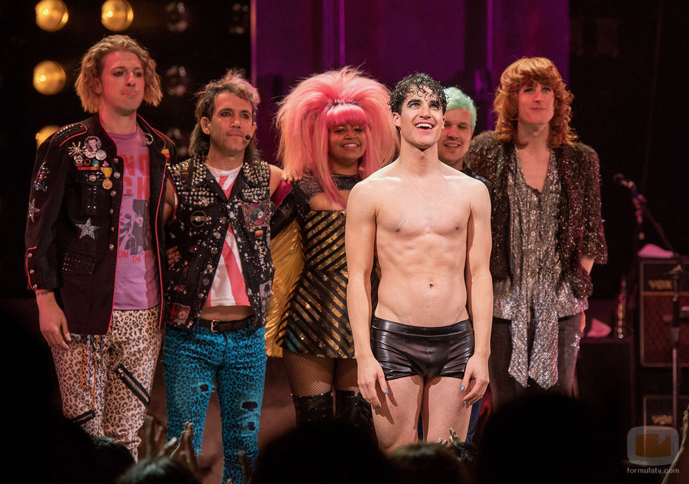 Darren Criss en el debut de "Hedwig And The Angry Inch"