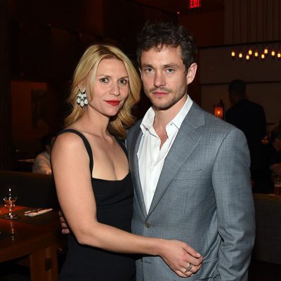 Claire Danes y Hugh Dancy en el combate entre Mayweather y Pacquiao