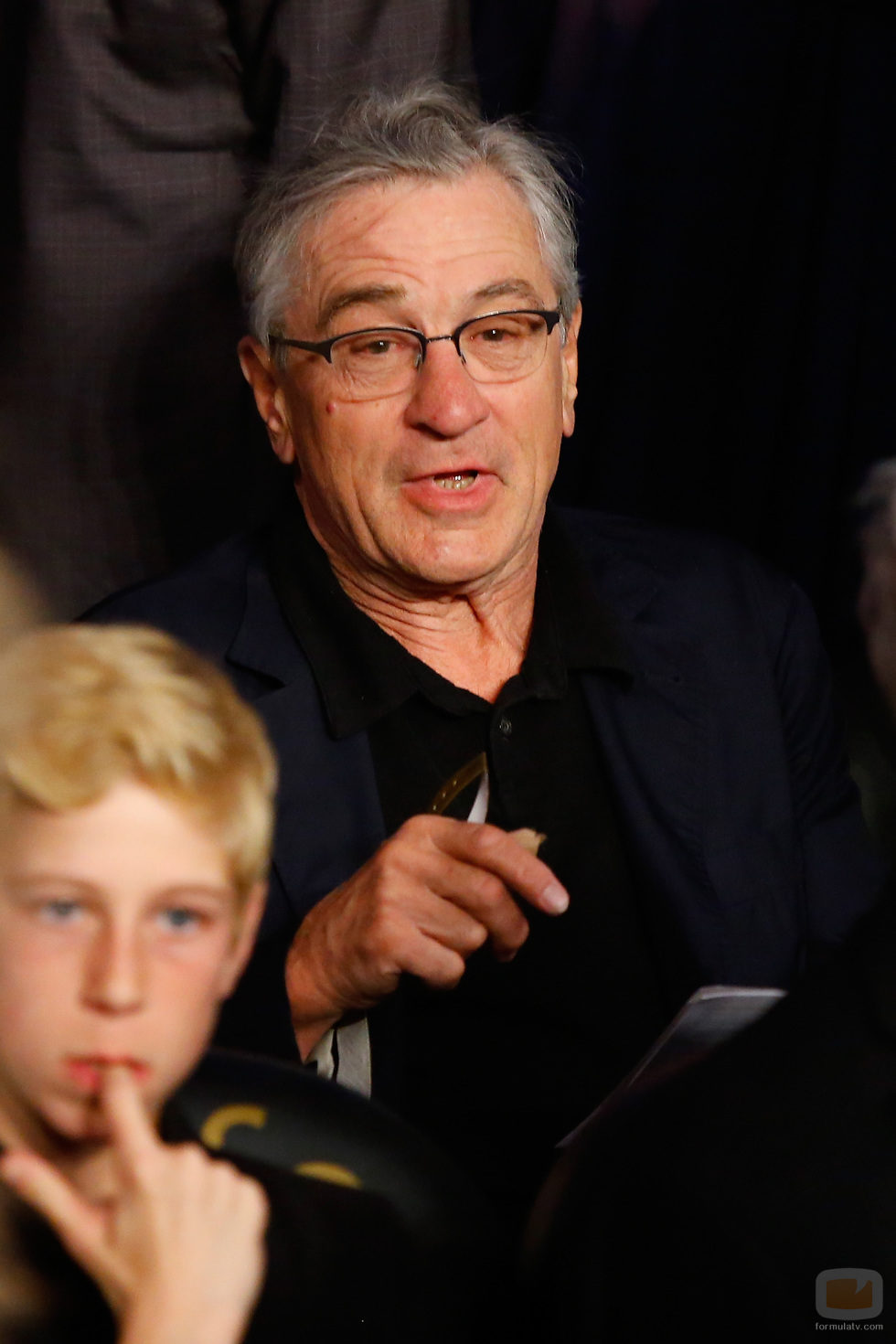 Robert de Niro en el combate entre Mayweather y Pacquiao