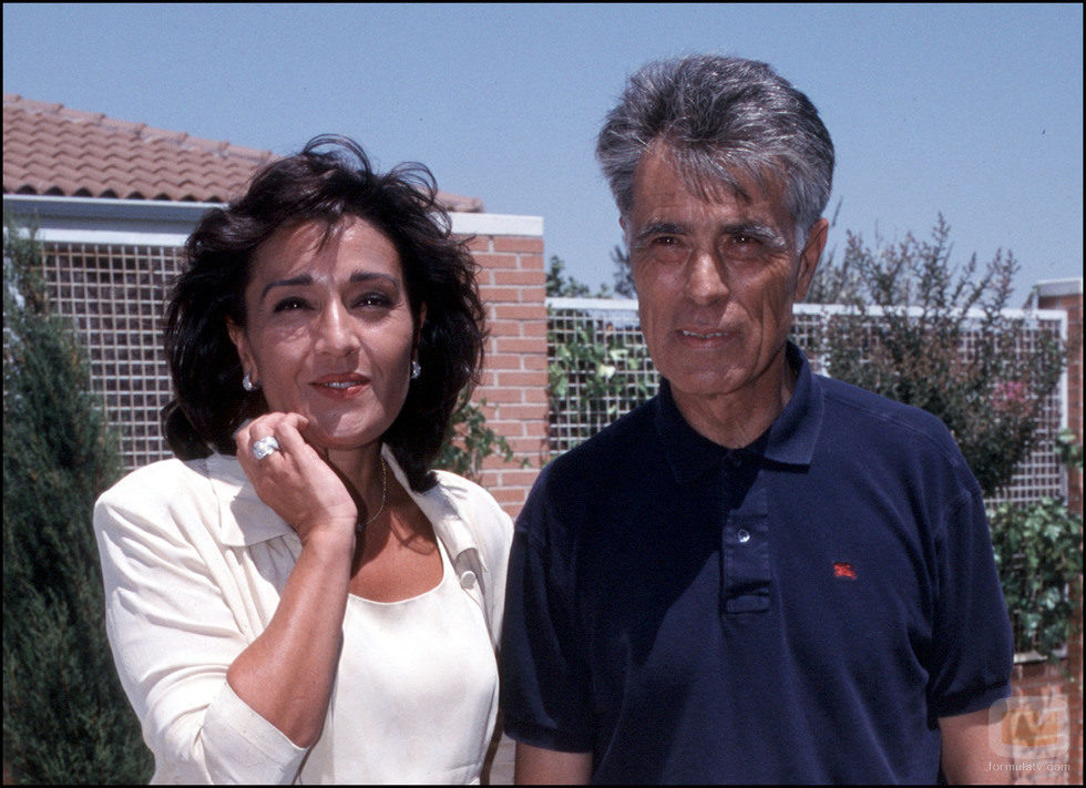 Jesús Hermida junto a su mujer, Begoña Fernández