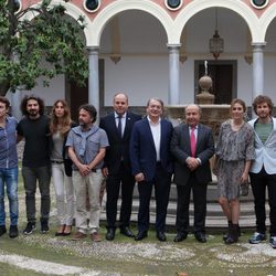 El elenco de 'Carlos, Rey Emperador' graba en la Alhambra de Granada sus primeras escenas