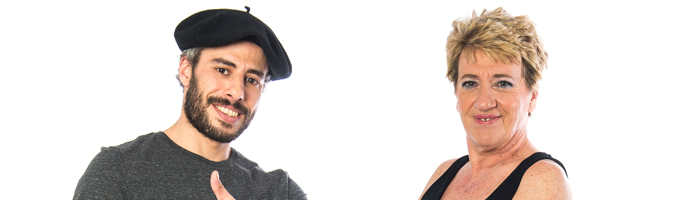 Aitor y Charo, pareja de desconocidos elegidos por los espectadores