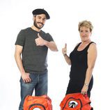 Aitor y Charo, pareja de desconocidos elegidos por los espectadores