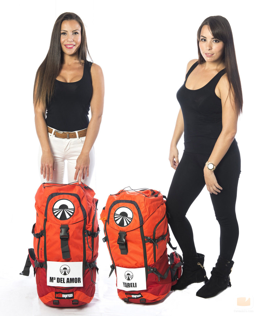 María del Amor y Yareli, amigas canarias