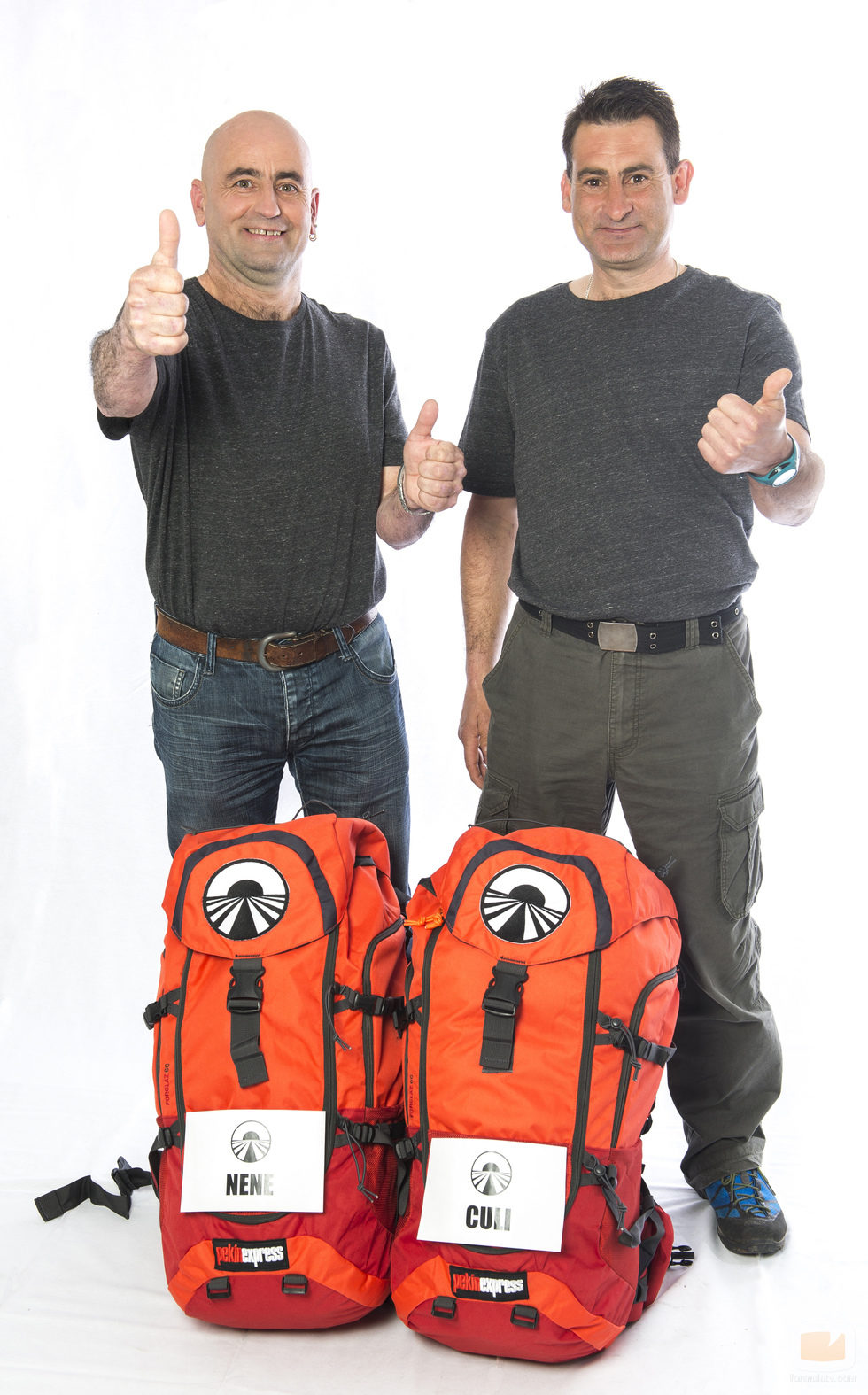 Nene y Culi, amigos de pueblo