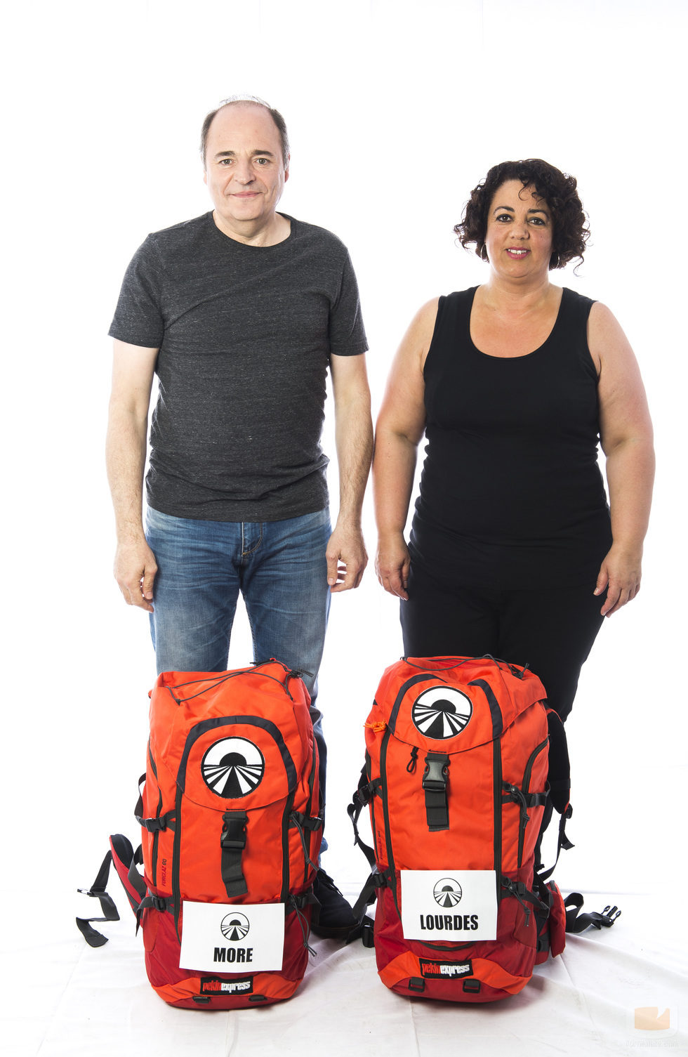 Lourdes y More, matrimonio con hijos