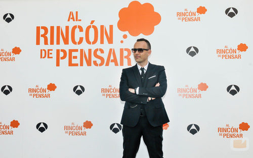 Risto Mejide, presentado en una rueda de prensa, 'Al Rincón de Pensar'