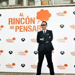 Risto Mejide en la rueda de prensa de presentación de 'Al Rincón de Pensar'