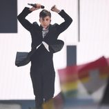 Loïc Nottet, Bélgica, en la Semifinal 1 de Eurovisión 2015