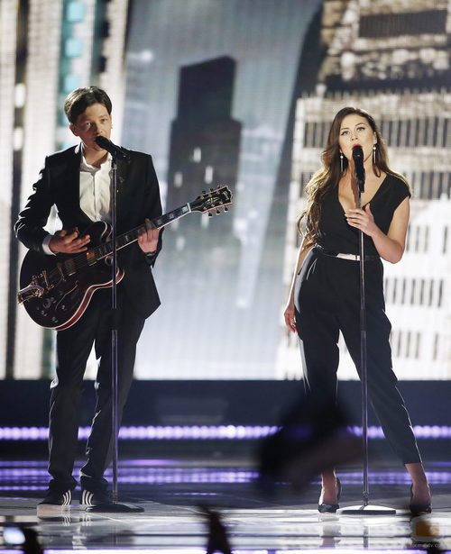 Elina Born & Stig Rästa, Estonia, en la Semifinal 1 de Eurovisión 2015