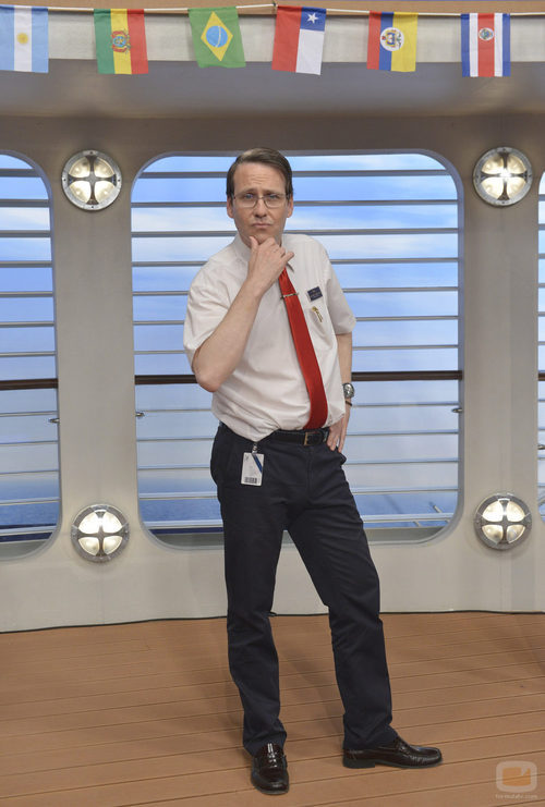 Joaquín Reyes es Mariano Santaella en 'Anclados'