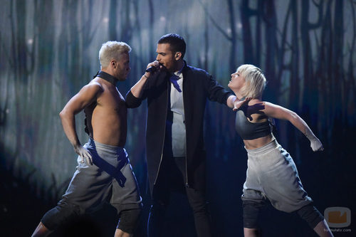 Elnur Huseynov, Azerbaiján, en la semifinal 2 de Eurovisión 2015