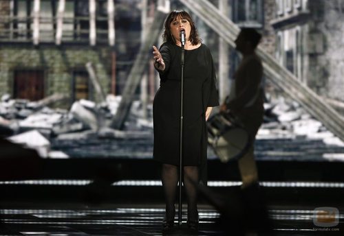 Lisa Angell, Francia, en la Final del Festival de Eurovisión 2015