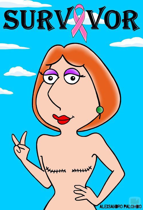 Lois Griffin en la colección "Survivor" de Alexandro Palombo