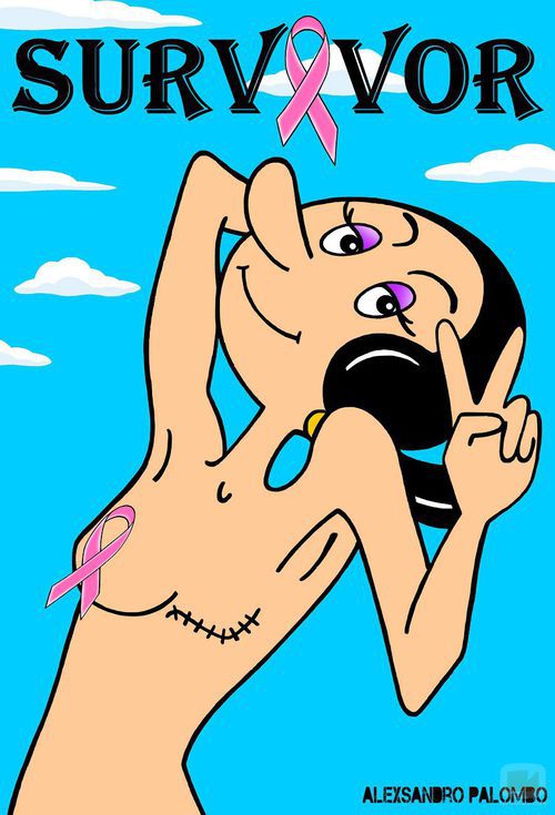 Olivia en la colección "Survivor" de Alexandro Palombo