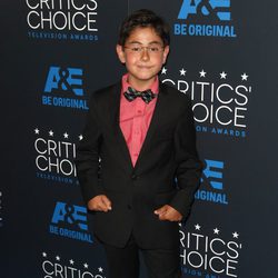 El actor Blake Garrett Rosenthal en los Critics' Choice Awards 2015